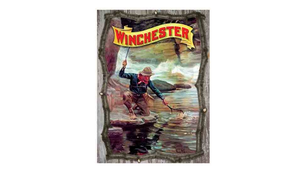 Rivers Edge Winchester Fishermen/Stream Twig Sign