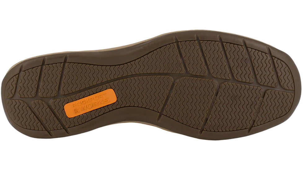 Rockport Sailing Club Steel Toe Boat Shoe - Mens, Wide, Brown, 5.5, 690774393677