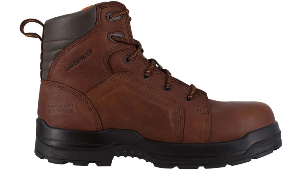 Rockport More Energy Adiprene 6in. Brown Leather, 6.5 RK6640-BRN-6.5-MEN-M