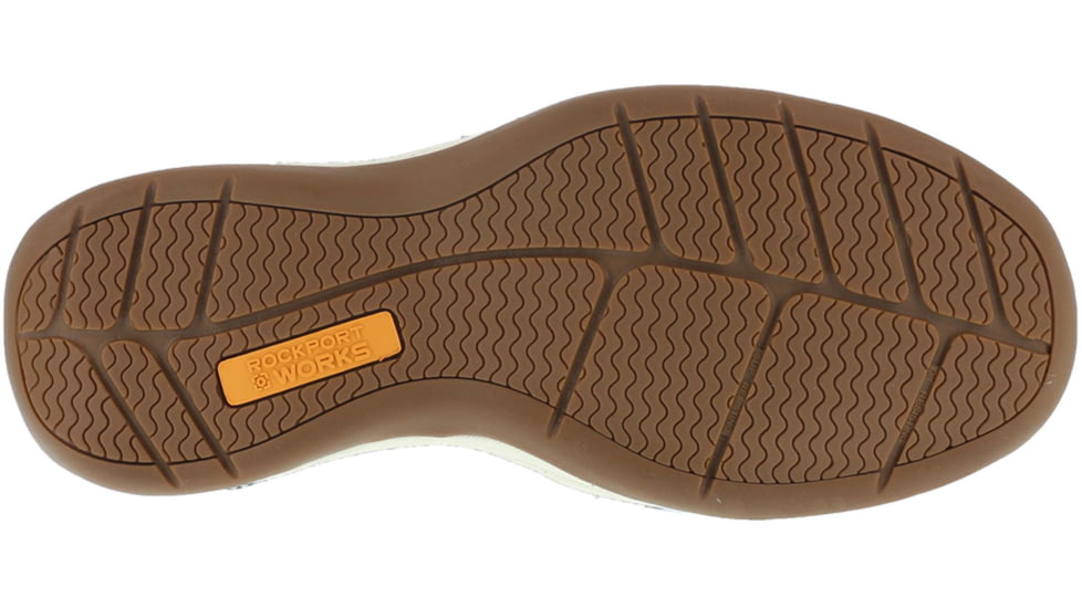 Rockport Sailing Club Boat Shoe - Womens, 6 US, Wide, Navy Blue/Tan, RK670-BLU/TN-6-WOMEN-W