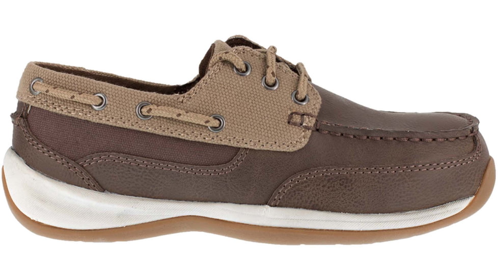 Rockport Sailing Club Work Shoe - Womens, Brown/Tan, 6, Wide, 690774466289