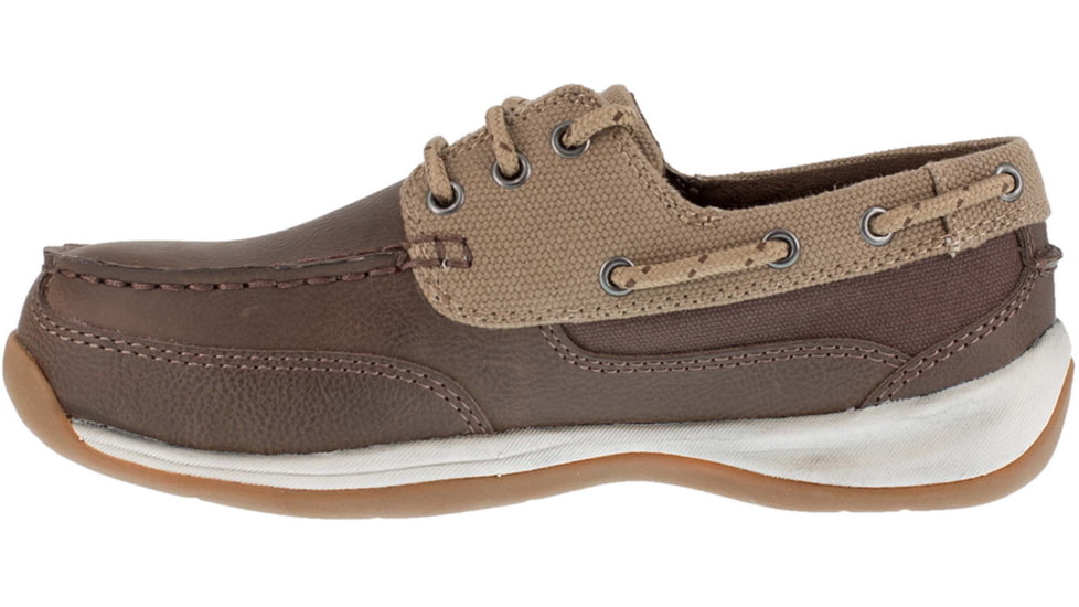 Rockport Sailing Club Work Shoe - Womens, Brown/Tan, 6, Wide, 690774466289