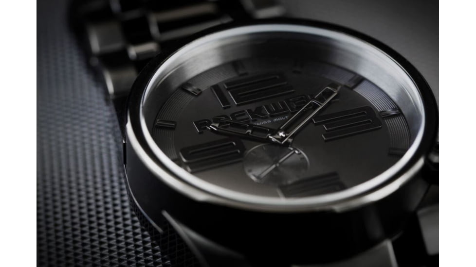 Rockwell Time 50mm Black Case/Black Dial Mens Watch FF104