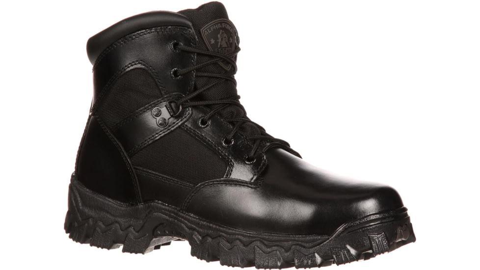Rocky Boots Alpha Force Waterproof Public Service Boot - Men's, 9 US, Medium, Black, FQ0002167-ME-9