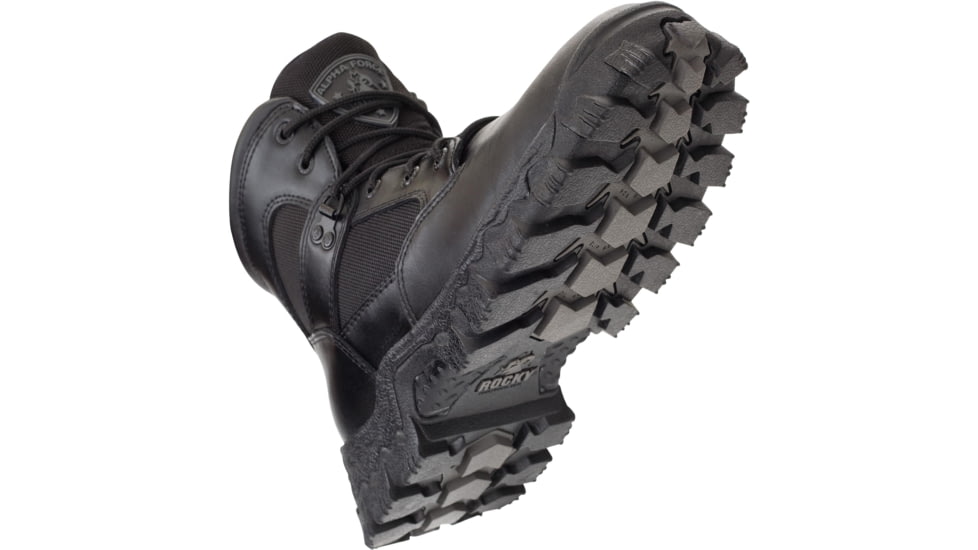 Rocky Boots Alpha Force Waterproof Public Service Boot - Men's, 9 US, Medium, Black, FQ0002167-ME-9