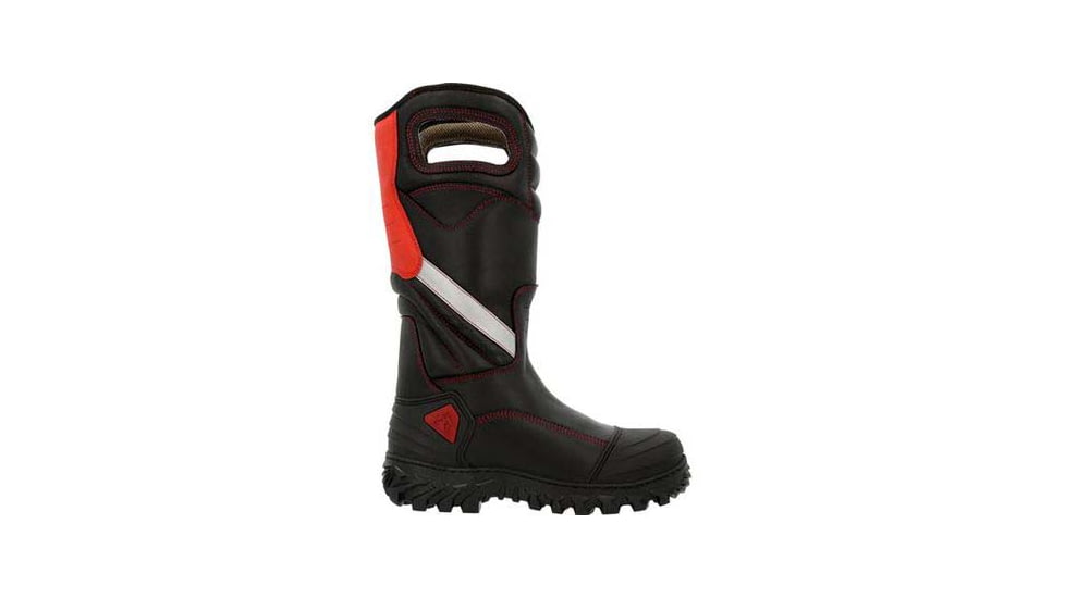 Rocky Boots Rocky Code Red Structure Fire Boots - Mens, Black, 12.5 US, Extra Wide, RKD0087BK125EW