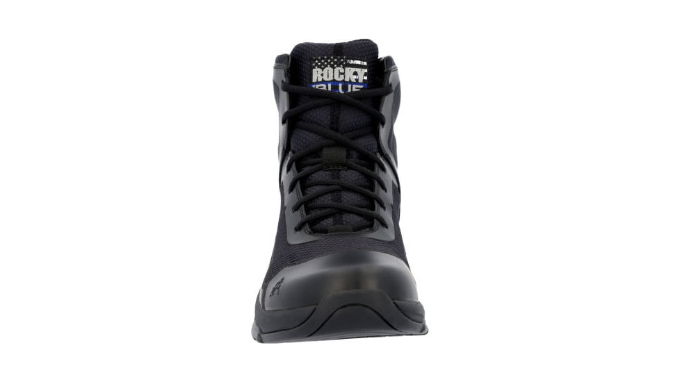 Rocky Code Blue 6in Public Service Boots - Men's, Black, Regular, 9.5 US, RKD0106BK95M