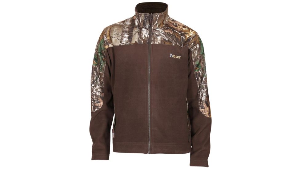 Rocky Mens Fleece Jacket, Realtree Xtra, Extra Large, 609476-BTX-XL