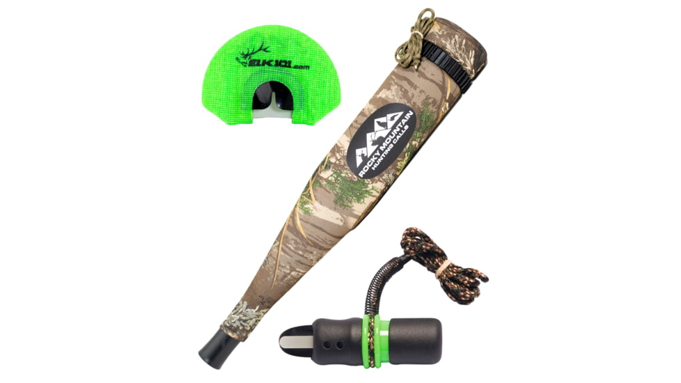 USED Rocky Mountain Hunting Calls Elk101 Complete Calling System, Camouflage, C6, EDEMO5, Excellent, Inspect and Rebox
