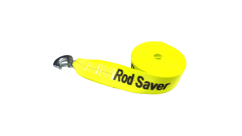 Rod Saver Heavy-Duty Winch Strap Replacement - Yellow - 3&quot; x 30' 78351
