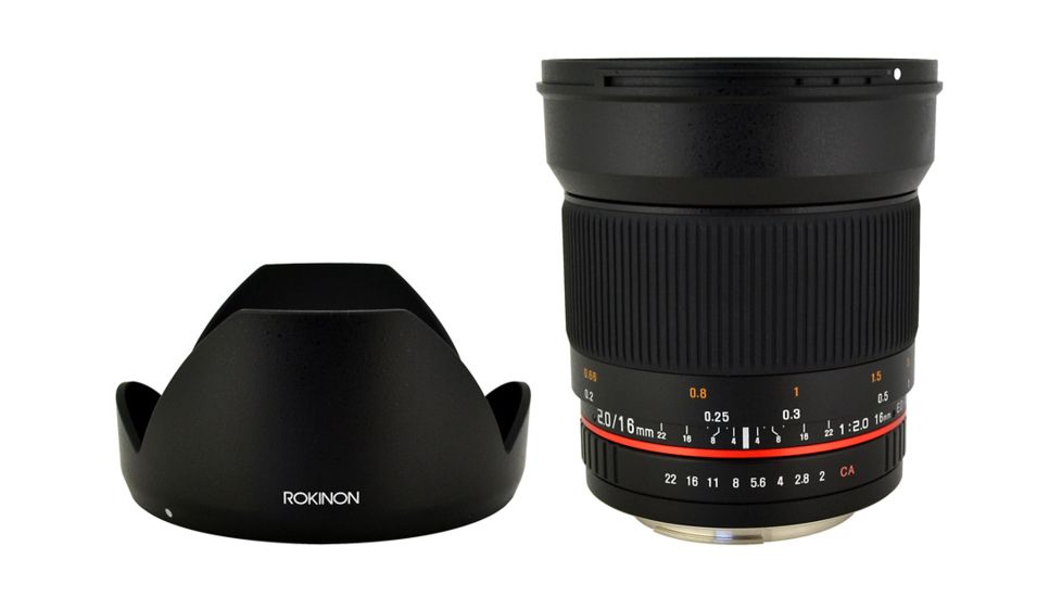 Rokinon 16mm F2.0 Ultra Wide Angle Camera Lens for Samsung NX Mount, Black 16M-NX