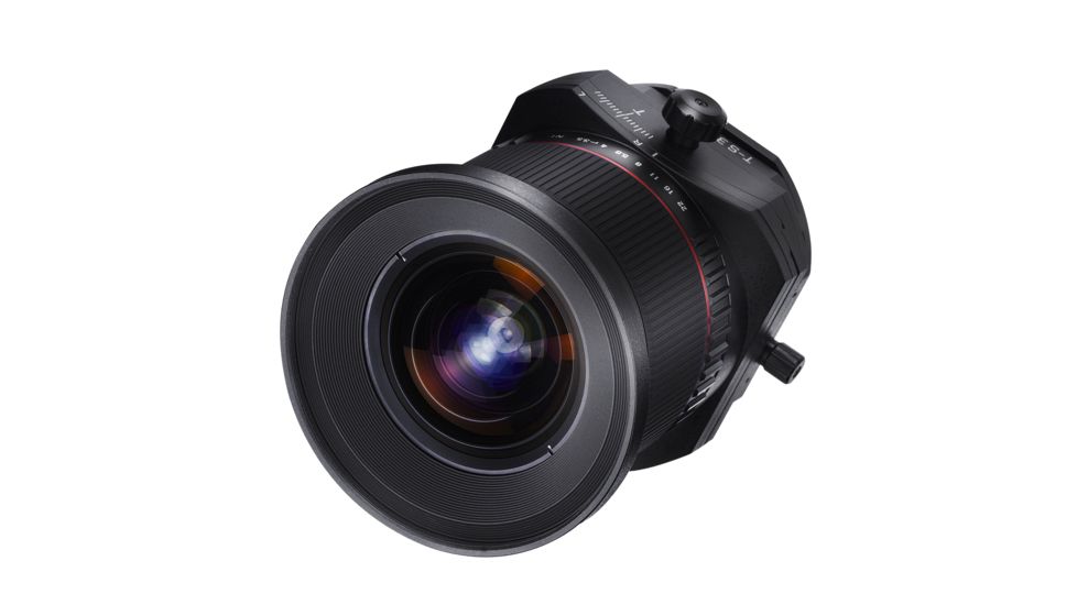 Rokinon 24mm F3.5 Tilt Shift Camera Lens for Canon EF Mount, Black TSL24M-C