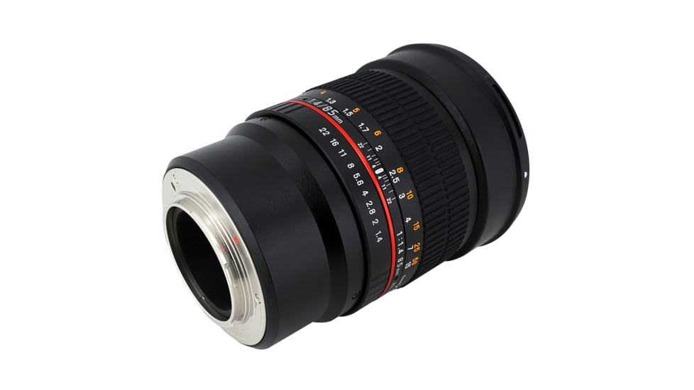 Rokinon 85mm F1.4 Aspherical Camera Lens for Micro Four Thirds Mount, Black 85M-MFT