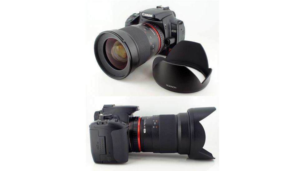 Rokinon 35mm F1.4 UMC Wide Angle Camera Lens for Pentax K Mount, Black RK35M-P