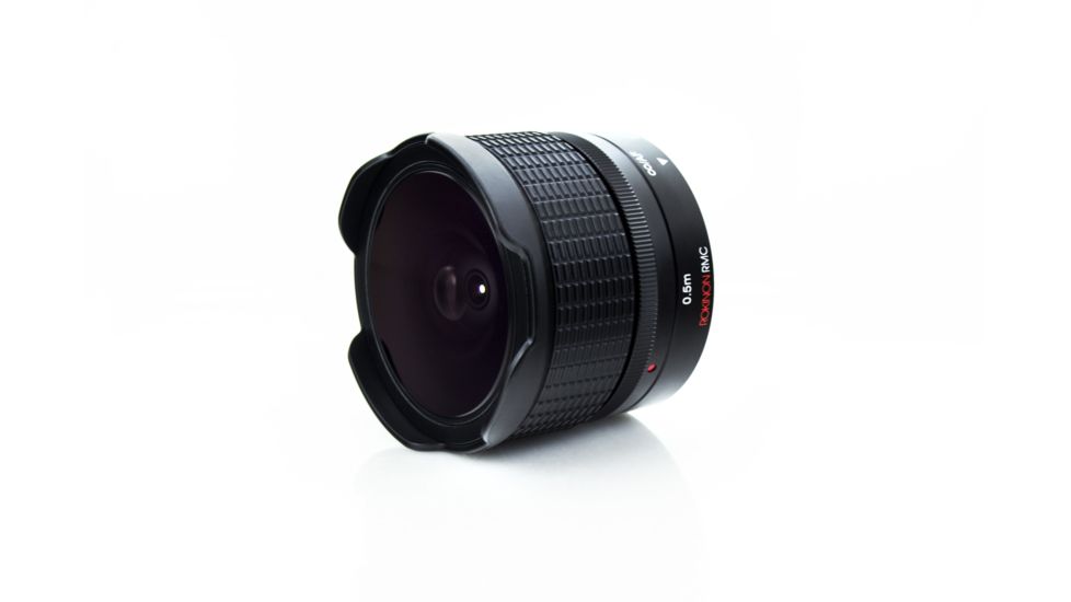 Rokinon RMC 12mm F7.4 Fisheye Camera Lens for Fuji X, Black RMC12-FX