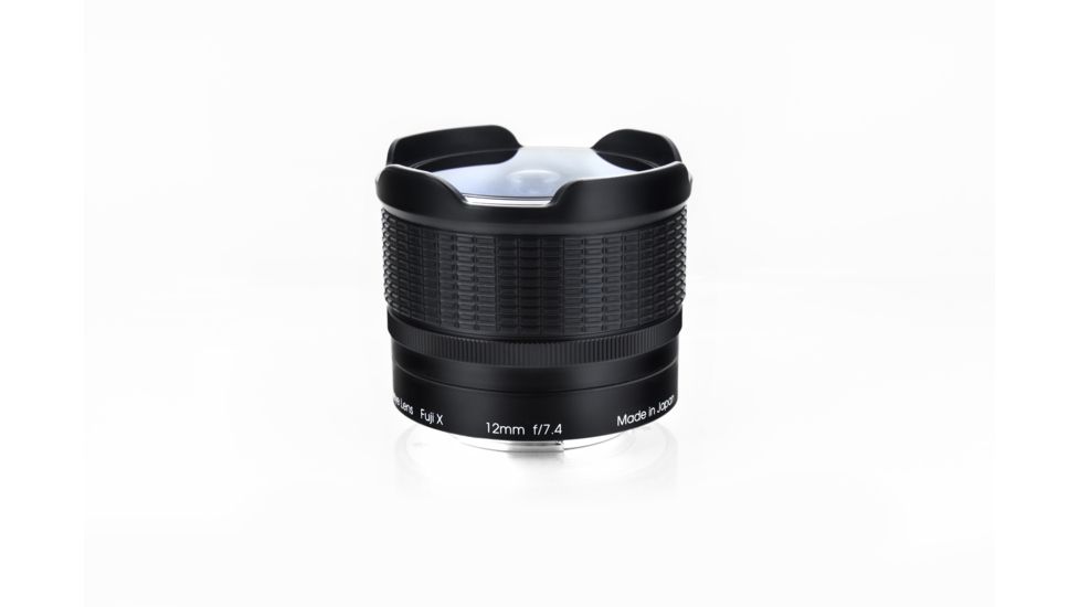 Rokinon RMC 12mm F7.4 Fisheye Camera Lens for Fuji X, Black RMC12-FX