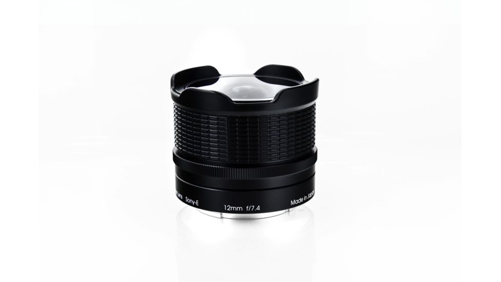 Rokinon RMC 12mm F7.4 Fisheye Camera Lens for Sony E, Black RMC12-E