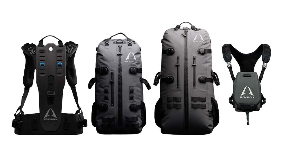 Rokman Waterproof Backcountry Combo, 3 Piece, Black, 90011