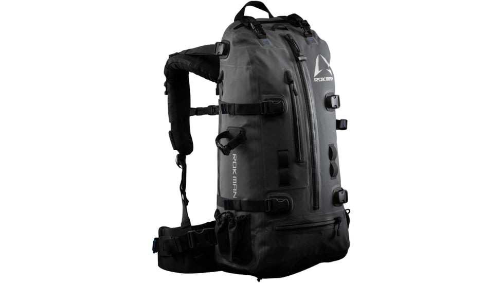Rokman Waterproof Pinnacle 2500 Pack w/Core-Flex Harness, Black, 90005