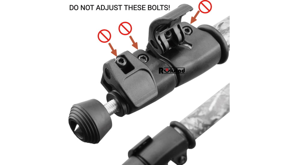 RokStad BBS V Mount Tripod Gun Rest, Black, RSGR-07