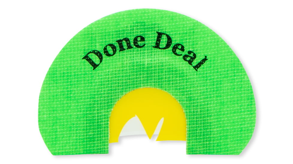 Rolling Thunder Game TC002-DD Done Deal Diaphragm Call 3 Reed Combo Cut Att