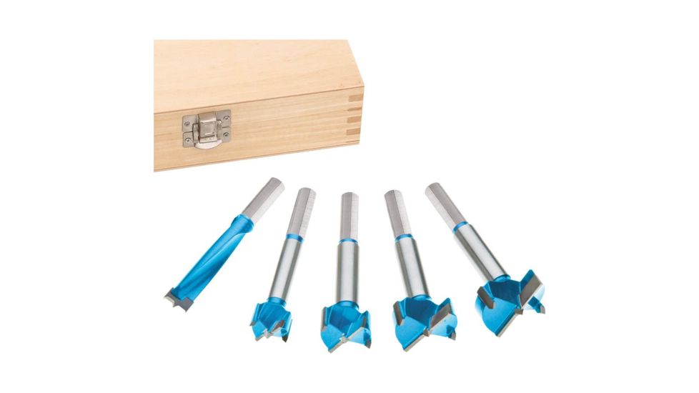 Roman Carbide 5 pc. Carbide Forstner Bit Set, 15mm 35mm DC1919