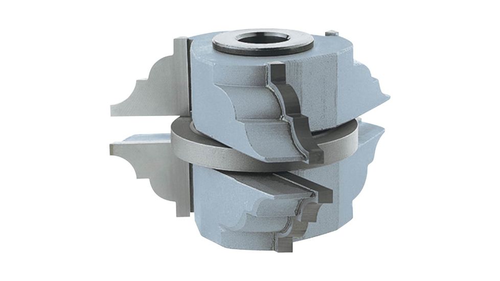 Roman Carbide Stile Rail Bead Cove Set for Entry Door 3/4in Bore DC2173