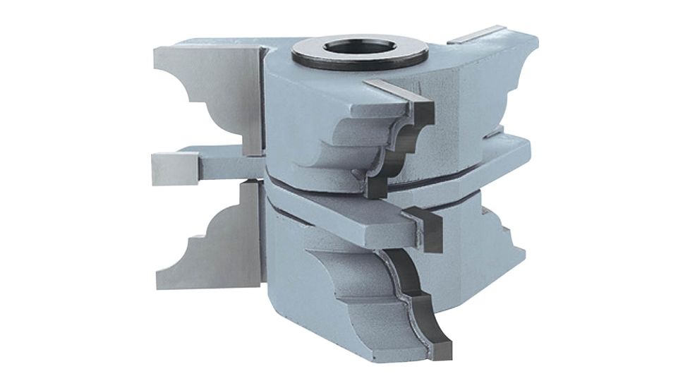 Roman Carbide Stile Rail Bead Cove Set for Entry Door 3/4in Bore DC2173