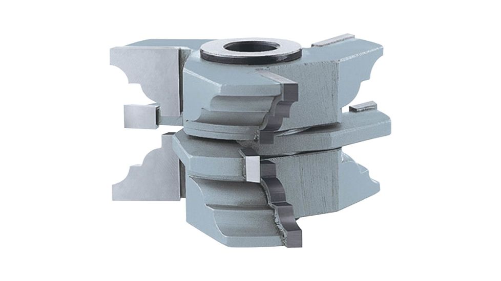 Roman Carbide Stile Rail Bead Cove Set for Passage Door 3/4in Bore DC2168