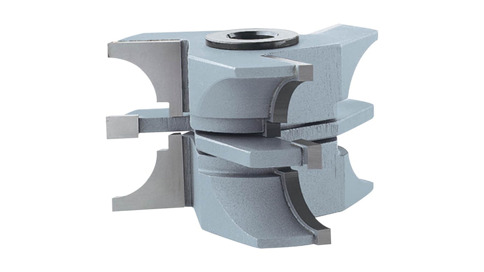 Roman Carbide Stile Rail Quarter Bead Set for Entry Door 3/4in Bore DC2175