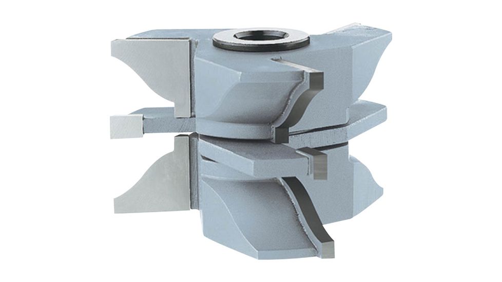 Roman Carbide Stile Rail Roman Ogee Set for Entry Door 3/4in Bore DC2174