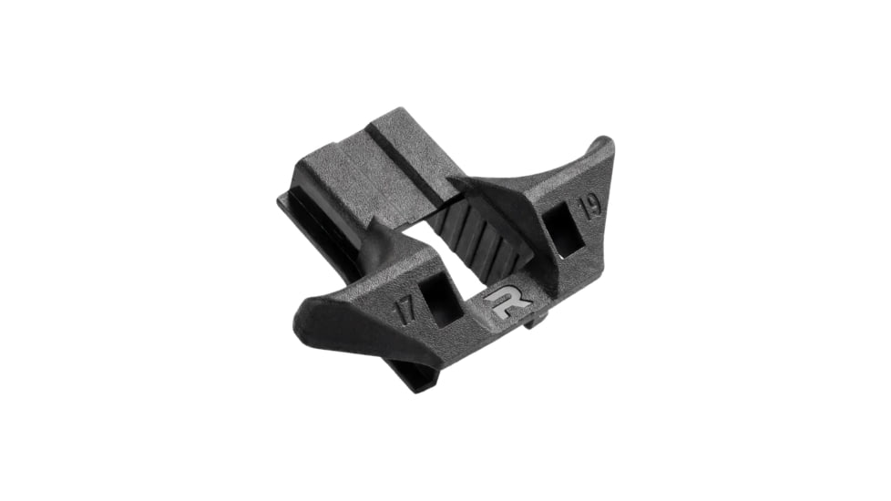 Roni Nano Roni Charging Handle for Glock 17 and 19, Black, NR-CH-G1719-BLK
