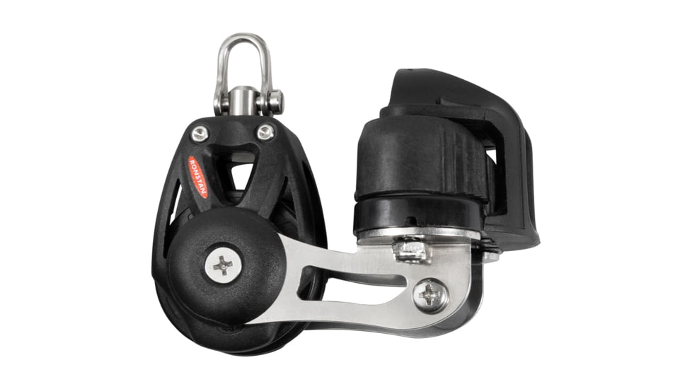 Ronstan Series 40 Orbit Single BB Block w/Cleat &amp; Swivel, RF48120