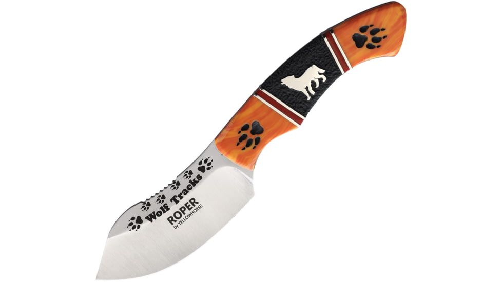 Roper Knives Yellowhorse Wolftrax Skinner