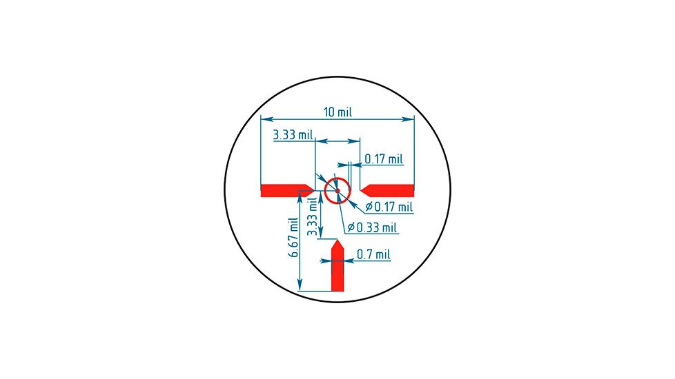 ROS Optics CTS 3-12x50mm Multipurpose Collimator Rifle Scope Illuminated Reticle