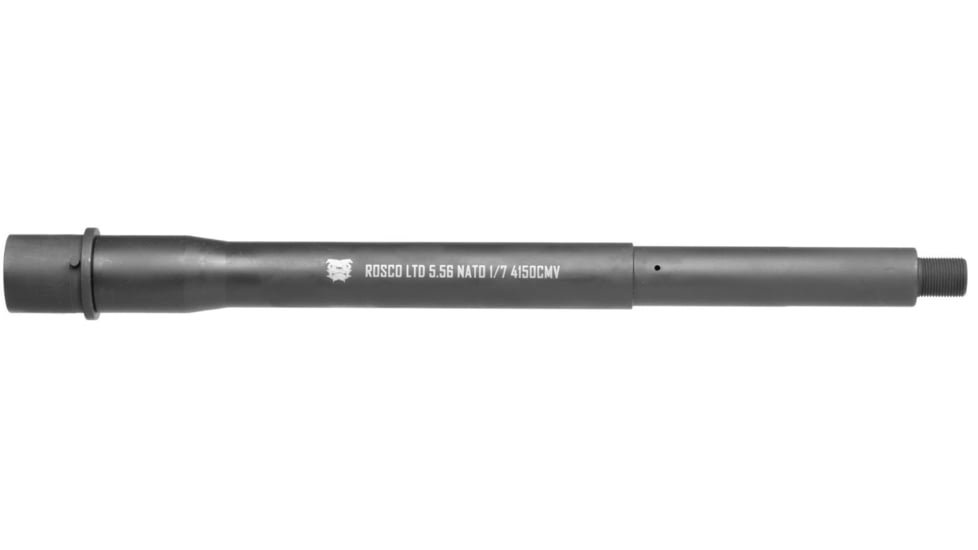 Rosco Manufacturing 11.5in Limited Husky Phosphate &amp; Chrome 5.56 NATO Barrel, Black, 11.5, LTD-115-SOC-556-7-C-CL