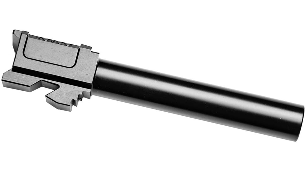 Rosco Manufacturing Bloodline Glock 17 Barrel, 9mm, 4.5in, Pistol, 1-10 Twist, Non-Threaded, Melonite, Black, Black Nitride, BL-G17-9mm-M-STD