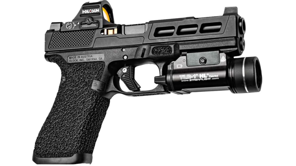 Rosco Manufacturing Bloodline Glock 17 Barrel, 9mm, 4.5in, Pistol, 1-10 Twist, Non-Threaded, Melonite, Black, Black Nitride, BL-G17-9mm-M-STD