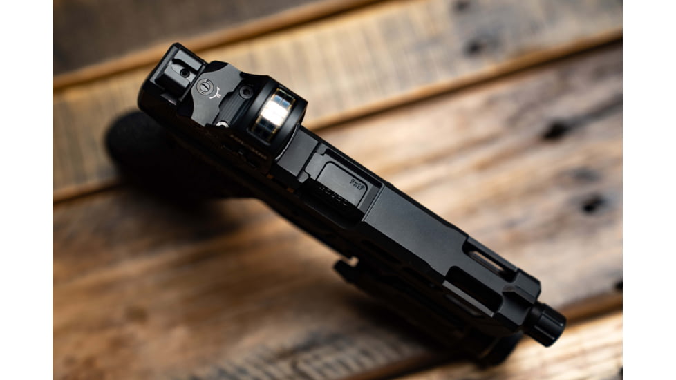 Rosco Manufacturing Bloodline Glock 17 Barrel, 9mm, 5in, Pistol, 1-10 Twist, 1/2x28 Threaded, Melonite, Black, Black Nitride, BL-G17-9mm-M-TB