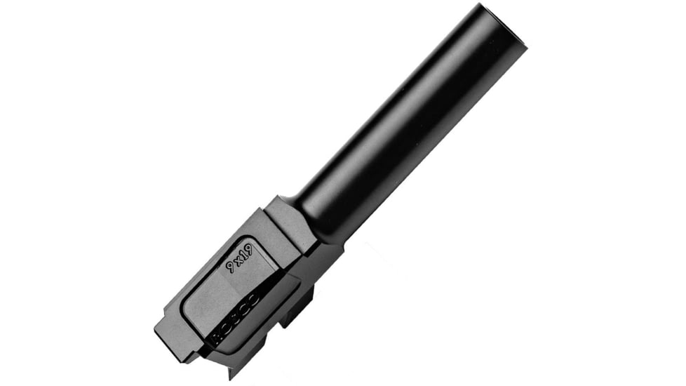 Rosco Manufacturing Bloodline Glock 43X Barrel, 9mm, 3.4in, Pistol, 1-10 Twist, Non-Threaded, Melonite, Black, Black Nitride, BL-G43-9mm-M-STD