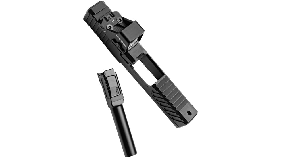 Rosco Manufacturing Bloodline Glock 43X Barrel, 9mm, 3.4in, Pistol, 1-10 Twist, Non-Threaded, Melonite, Black, Black Nitride, BL-G43-9mm-M-STD