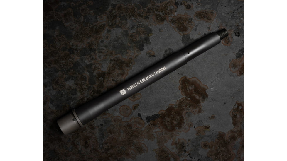 Rosco Manufacturing Husky 5.56 Nato Threaded Barrel, Phosphate/Chrome, Black, 10.3in, HSK-103-SOC-556-7-C-CL