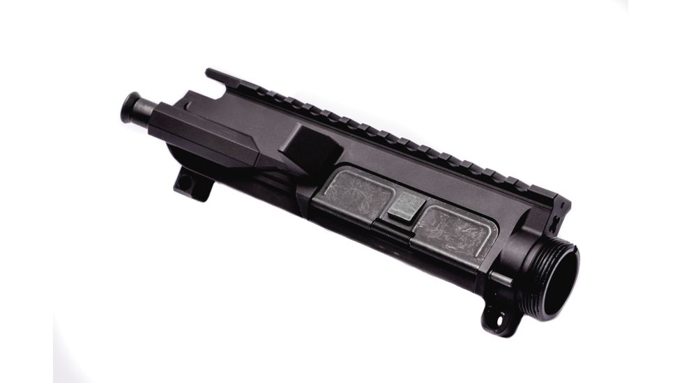Rosco Manufacturing Purebred Stripped Upper Receiver, AR-15, Forward Assist/Ejection Port Cover, Black Ros-Upper-blk-001