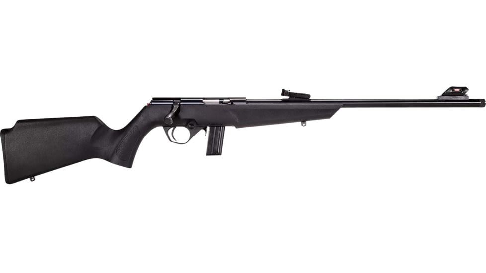 Rossi RB22 Compact Bolt Action Rifle, .22 Long Rifle, 16in Barrel, Synthetic Black Stock, Black, RB22L1611-FRRMPG
