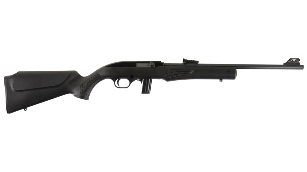 Rossi RS22 Semi-Auto Rifle, .22 Long Rifle, 18in Barrel, Synthetic Stock, Black, RS22L1811-FRRMPG