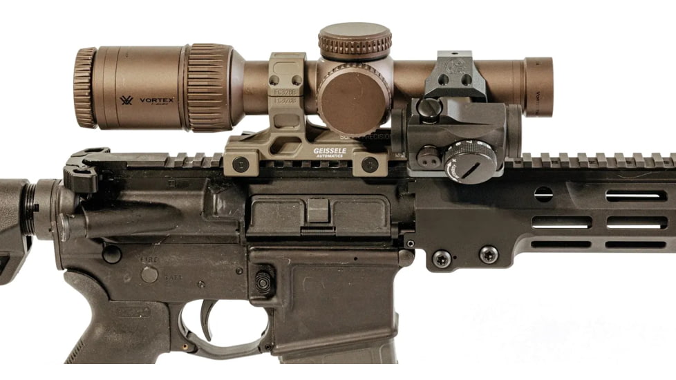 Rotapoint 35 Offset Mount for 30mm Geissele &amp; Reptilia AUS Mounts, Aimpoint Micro Footprint, Right Hand, Black, 30mm, A30