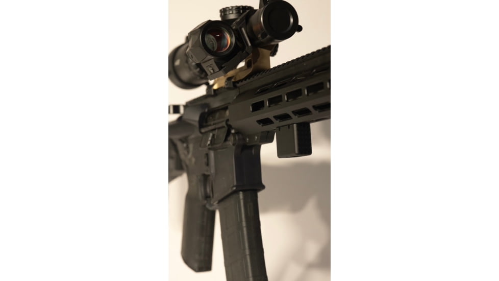 Rotapoint 35 Offset Mount for 30mm Geissele &amp; Reptilia AUS Mounts, Holosun 509T Footprint, Ambi, Black, 30mm, H30