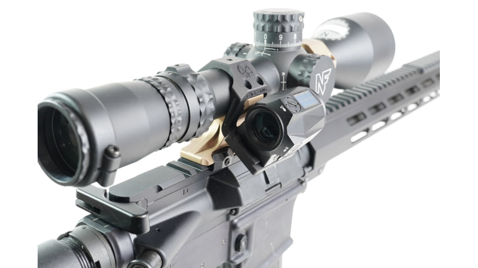 Rotapoint 35 Offset Mount for 30mm Geissele &amp; Reptilia AUS Mounts, Holosun 509T Footprint, Ambi, Black, 30mm, H30