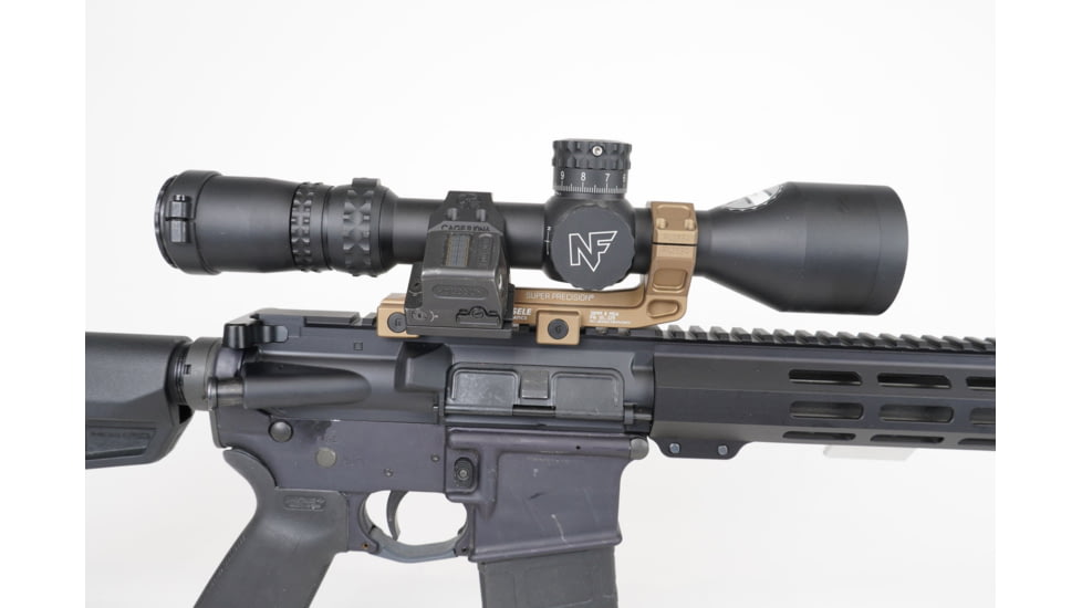 Rotapoint 35 Offset Mount for 30mm Geissele &amp; Reptilia AUS Mounts, Holosun 509T Footprint, Ambi, Black, 30mm, H30