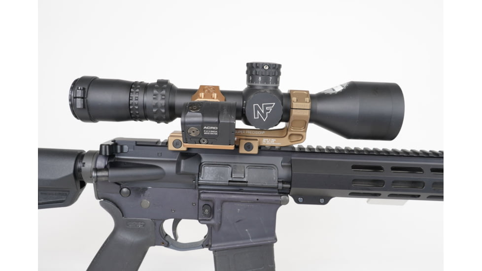 Rotapoint 35 Offset Mount for 30mm Geissele &amp; Reptilia AUS Mounts, Aimpoint Acro Footprint, Ambi, FDE, 30mm, AC30-FDE